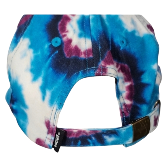 NWOT Vans tie-dye curved bill strap back hat unisex - Picture 2 of 5